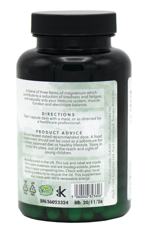 Triple Magnesium Complex - 90 Vegan Capsules